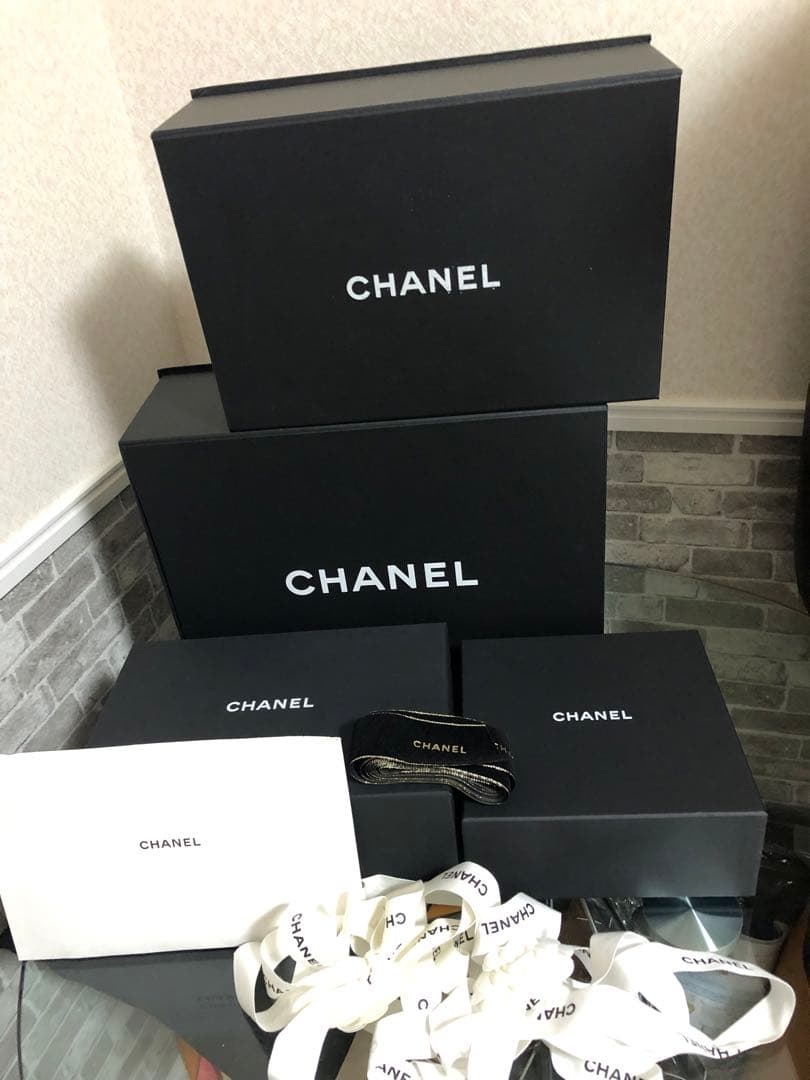 シャネル　バッグ等箱　カメリアリ　　限定リボン　まとめ売り