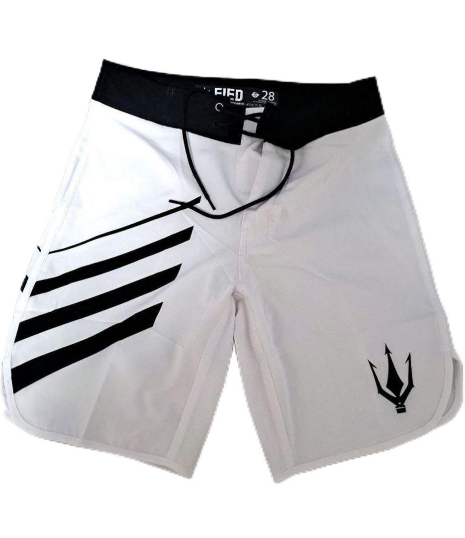 FIED ファイド サーフパンツ 30 水着　ホワイトストライプ　フィジーク