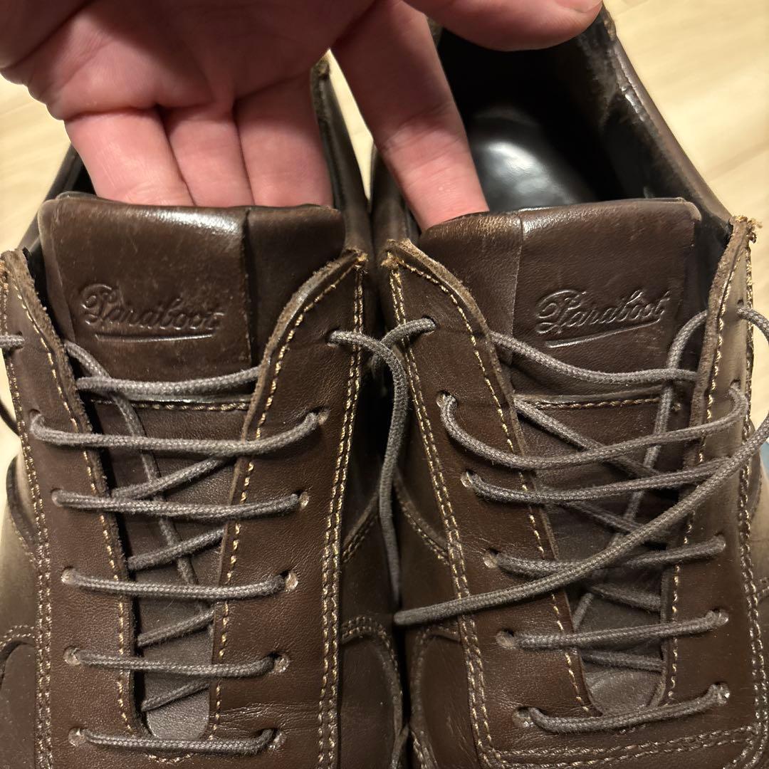 Paraboot JUEX パラブーツ　ブラウン レザー スニーカー