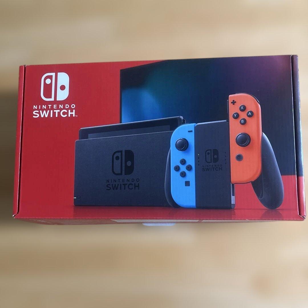 【任天堂Nintendo Switch 本体セット 青/赤　中古美品