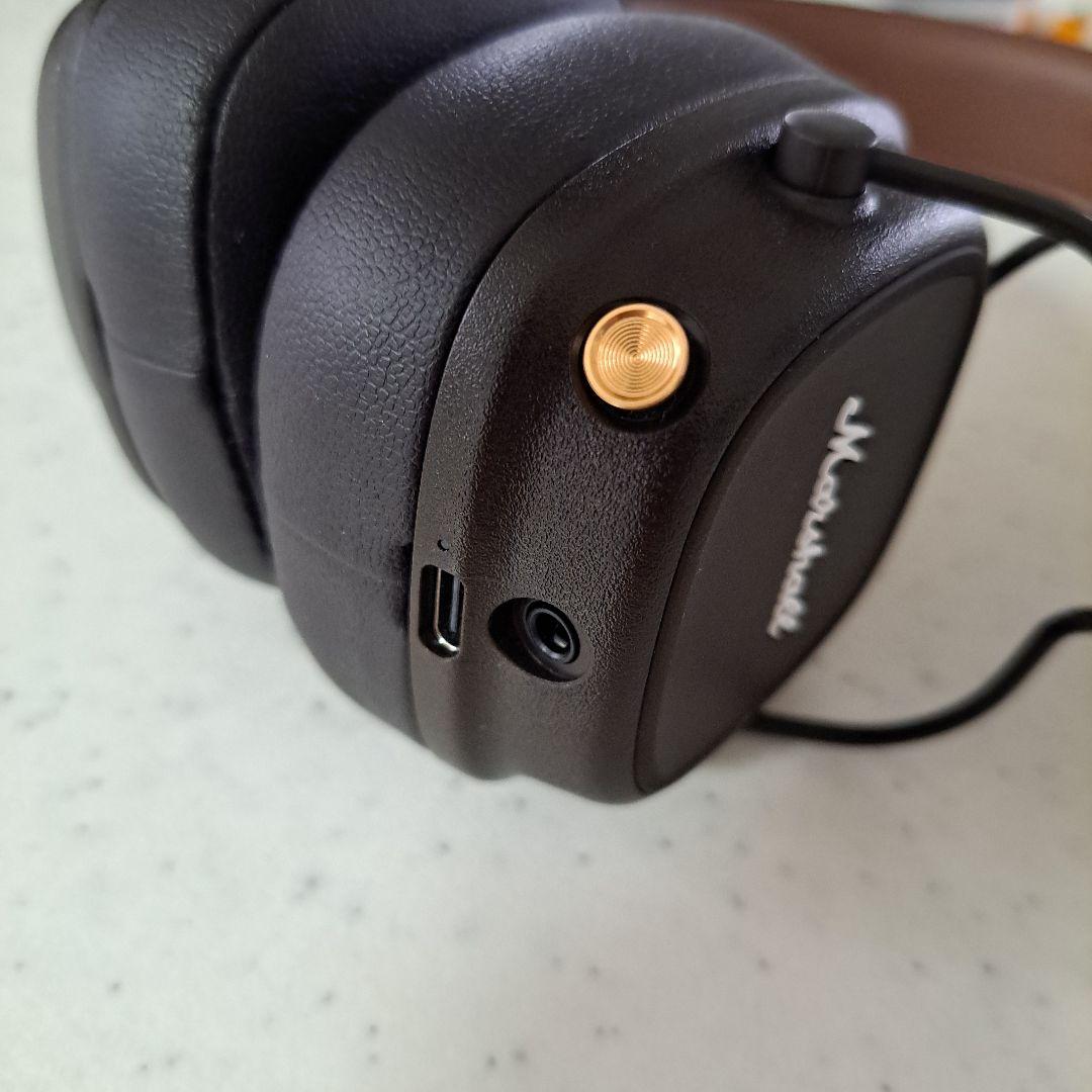 Marshall ワイヤレスヘッドフォン ブラック