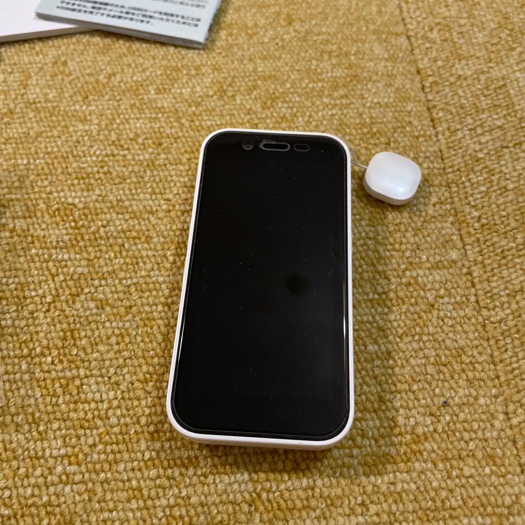 キッズフォン 3 本体、箱、ストラップ、ケース、説明書付き