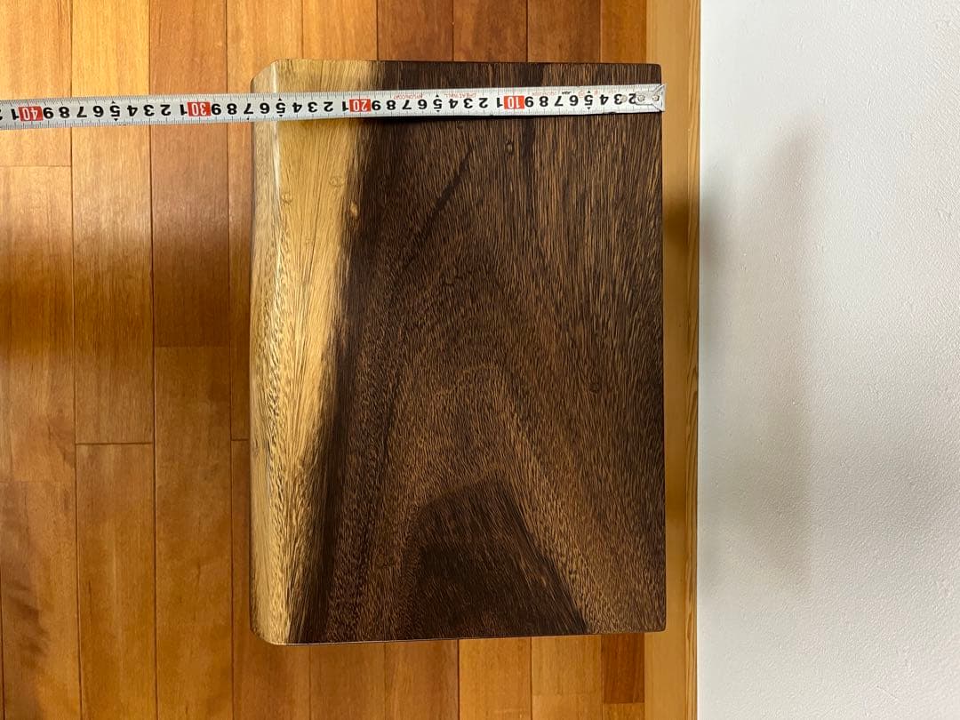 モンキーポッドスツール　無垢材