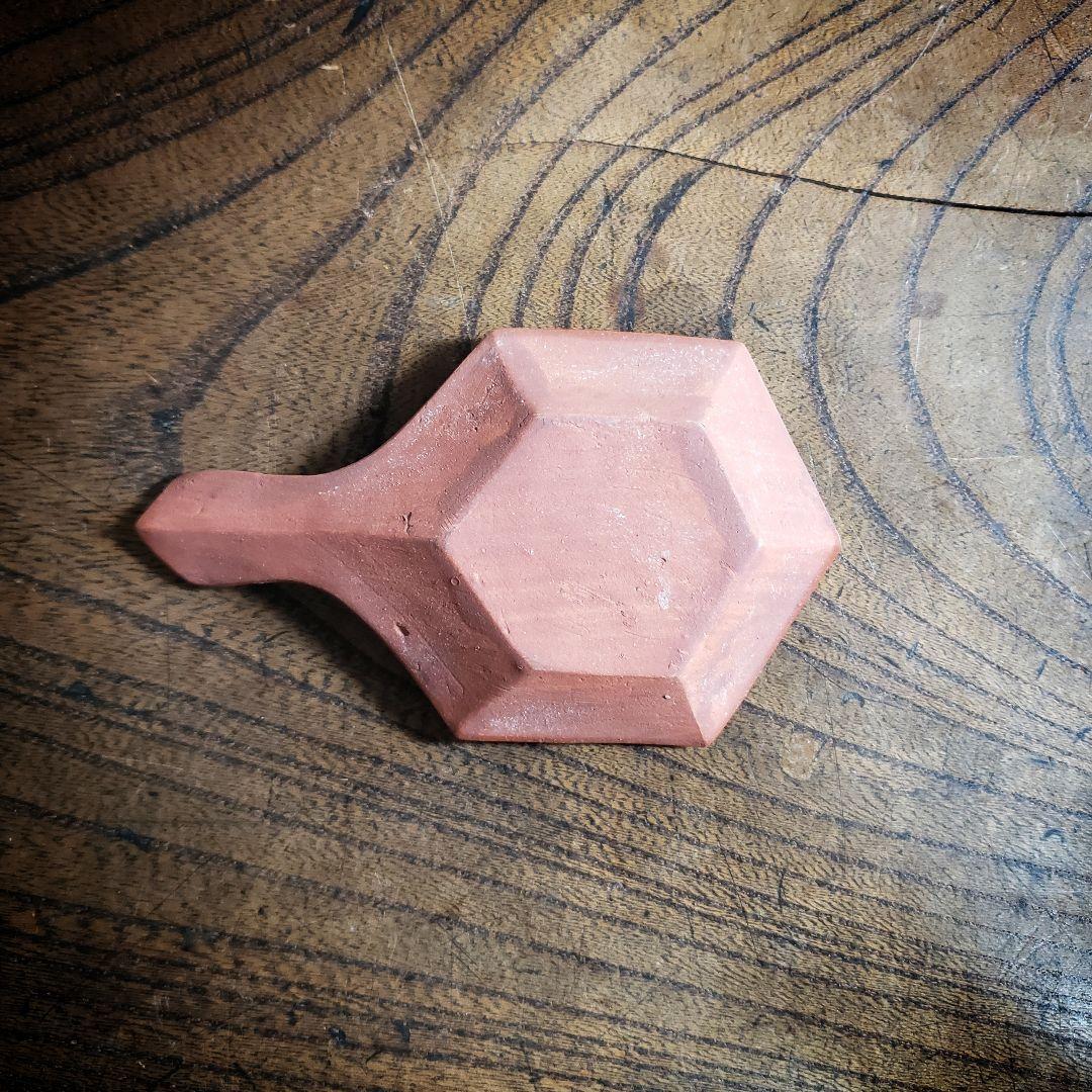 豆皿　備前　煎餅皿　江戸　明治　大正　変形豆皿　希少