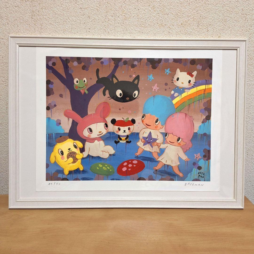 BASEMAN キャラクターアート 版画 49/50