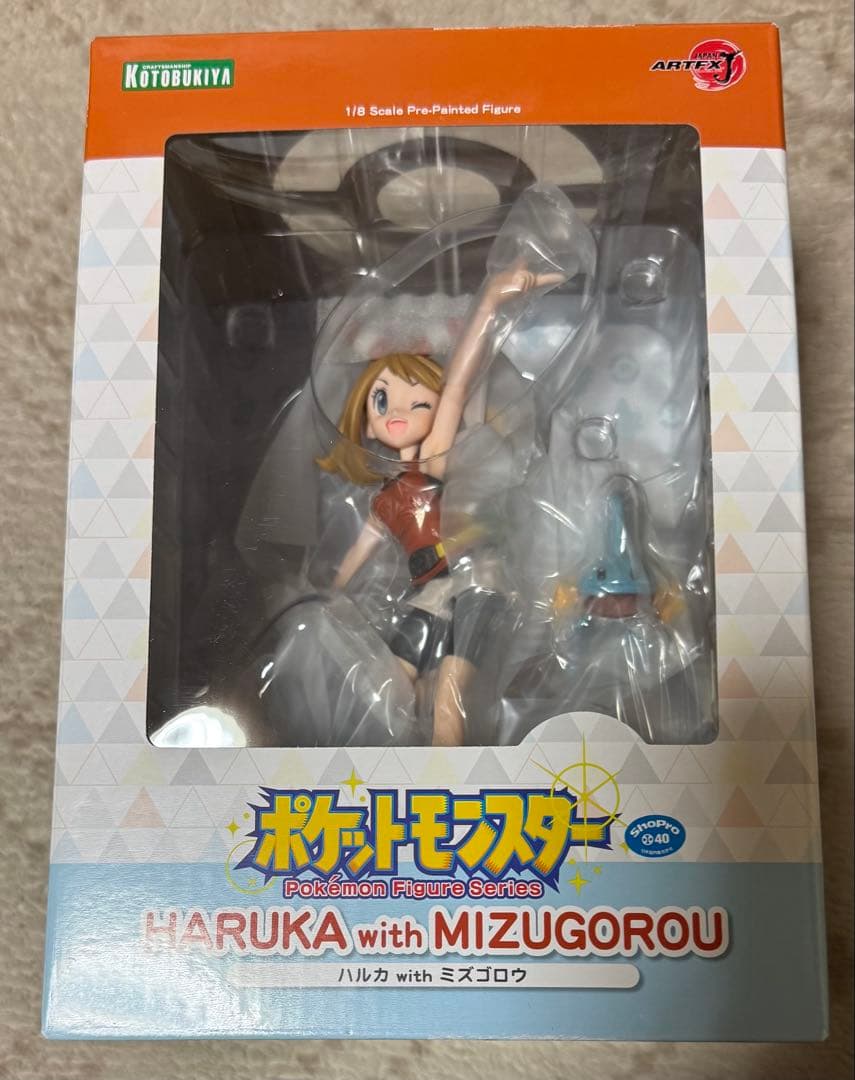 ポケットモンスター　ハルカ with ミズゴロウ 1/8スケール フィギュア