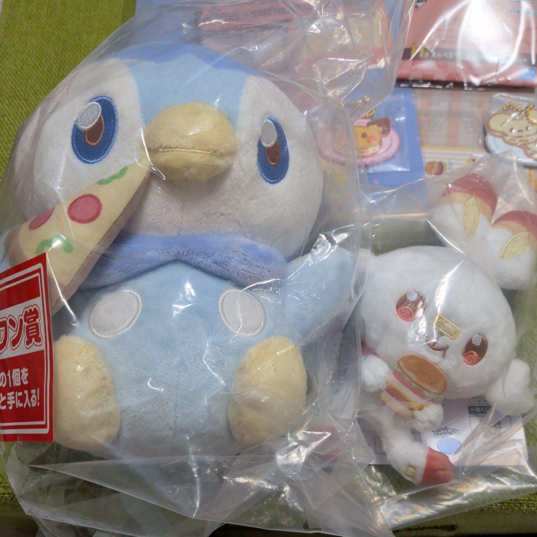 ポケピース　1番くじ　ラストワン賞　ポッチャマ　ヒバニー