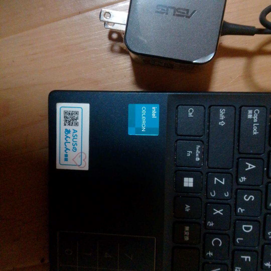 ASUS ノートPC 日本語配列 青