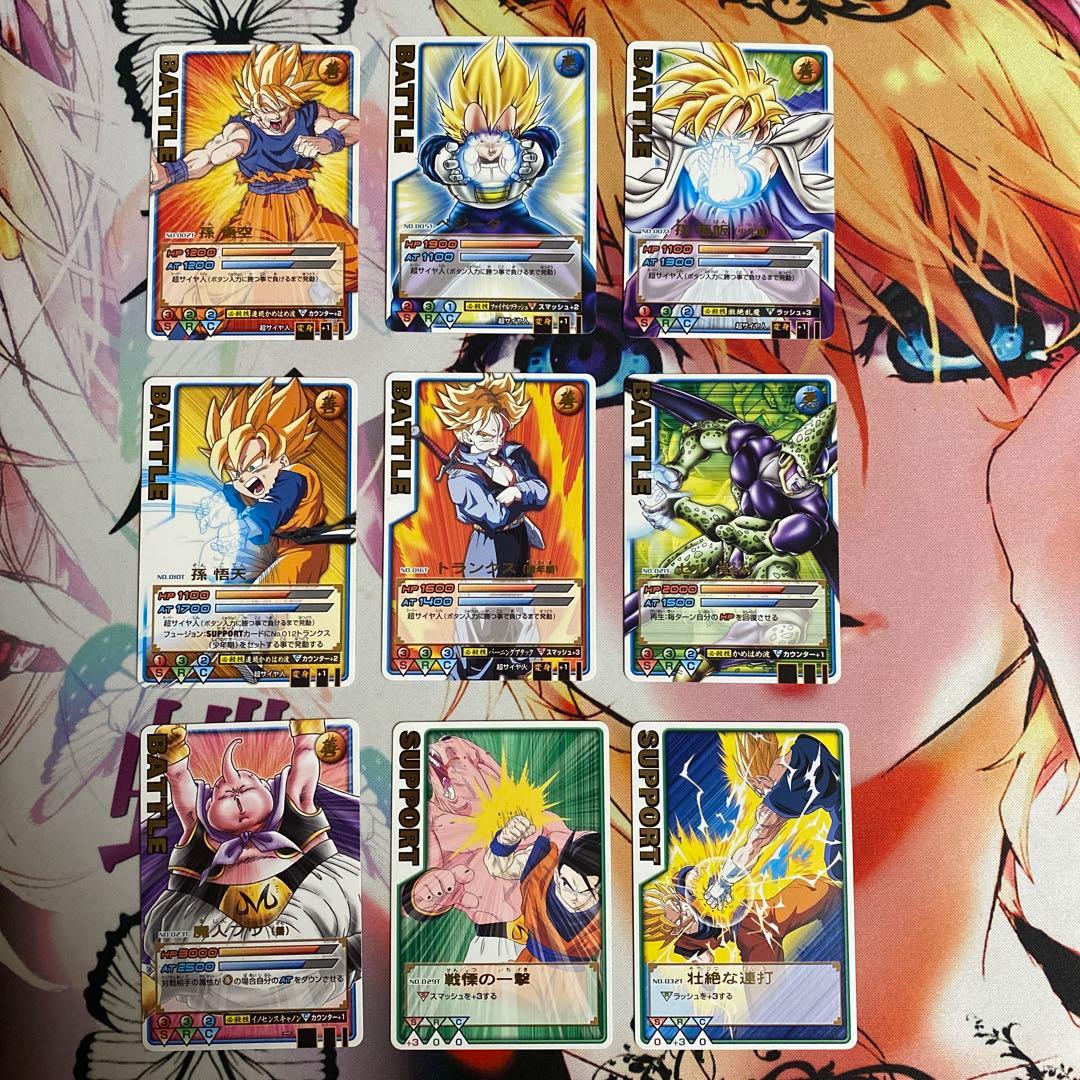 激安！ドラゴンボールデータカードダス　ロケテ　ノーマルレアコンプリート