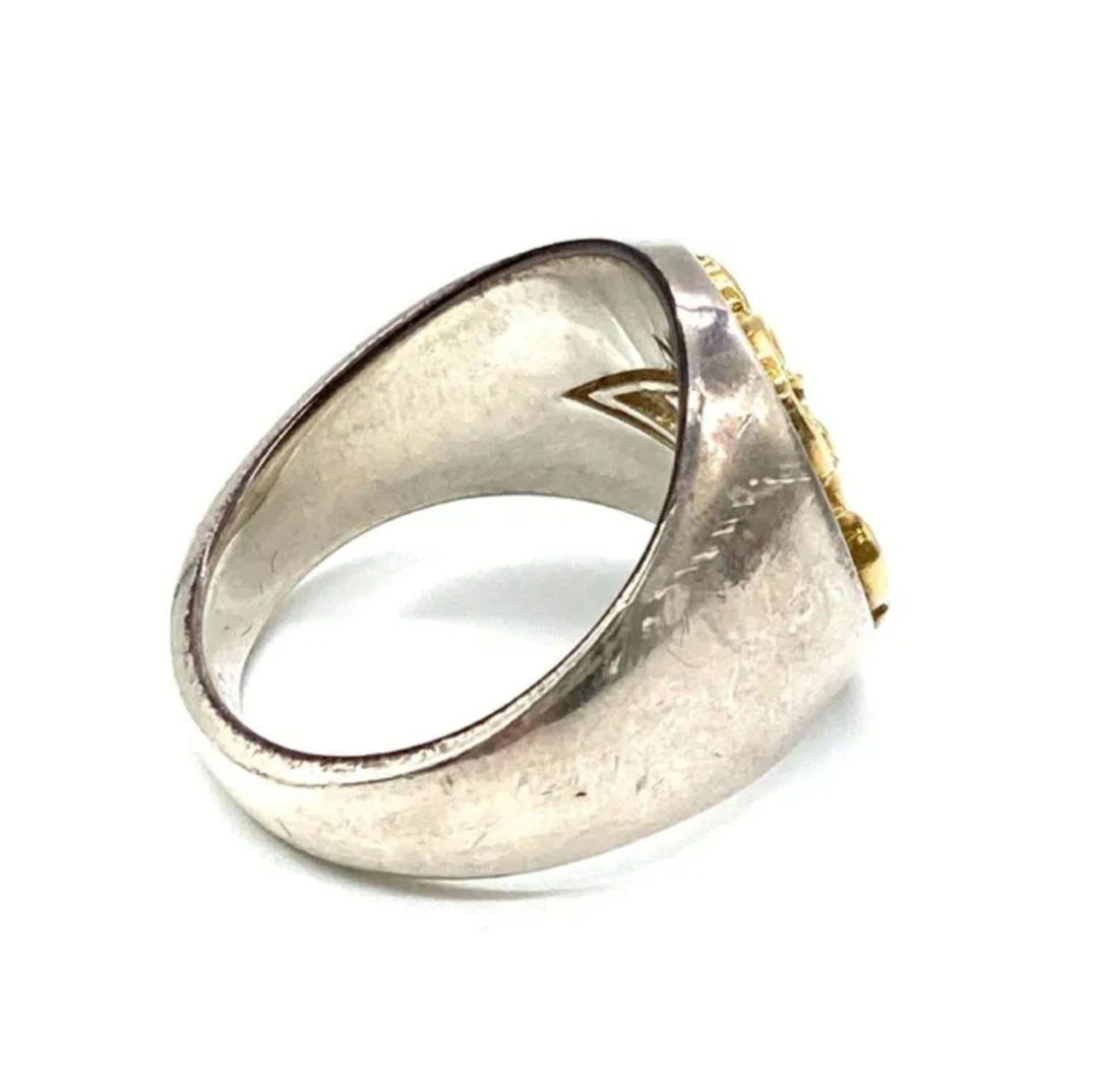 PEANUTS&CO. Signet リング 925 K18 size21号