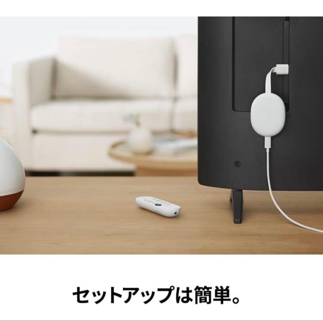 Chromecast 4K GA01919-JP 新品未開封