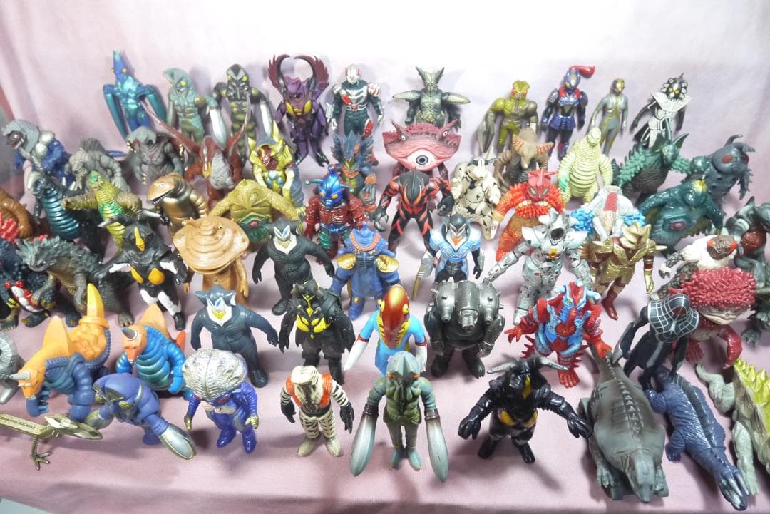ウルトラ怪獣シリーズ　怪獣　ソフビ　66体セット