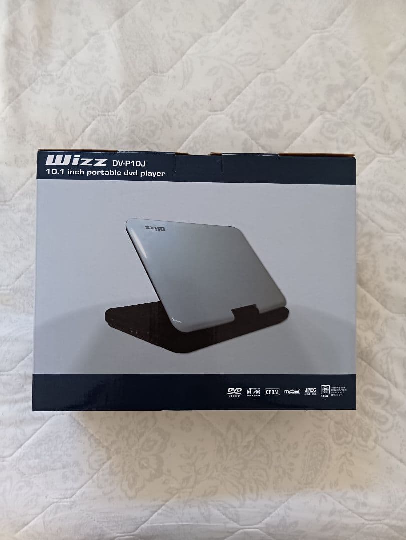 Wizz DV-P10J 10.1インチポータブルDVDプレーヤー