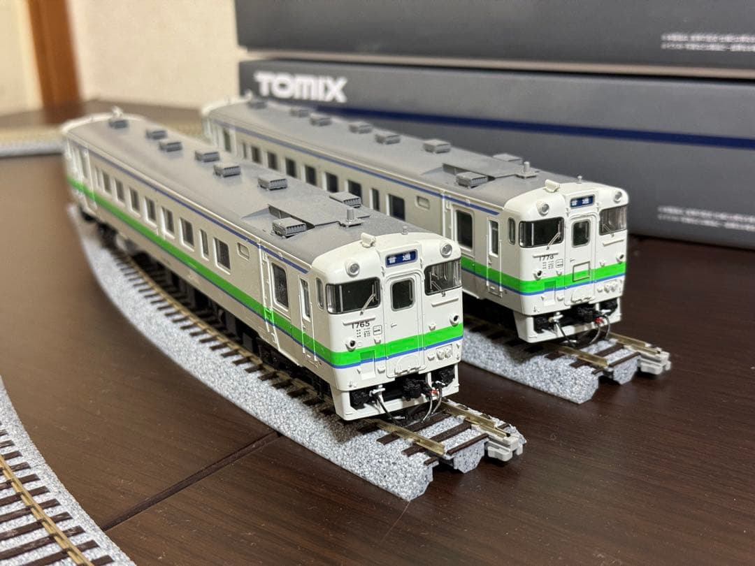 TOMIX キハ40 1700 北海道 HOゲージ 室内灯入り