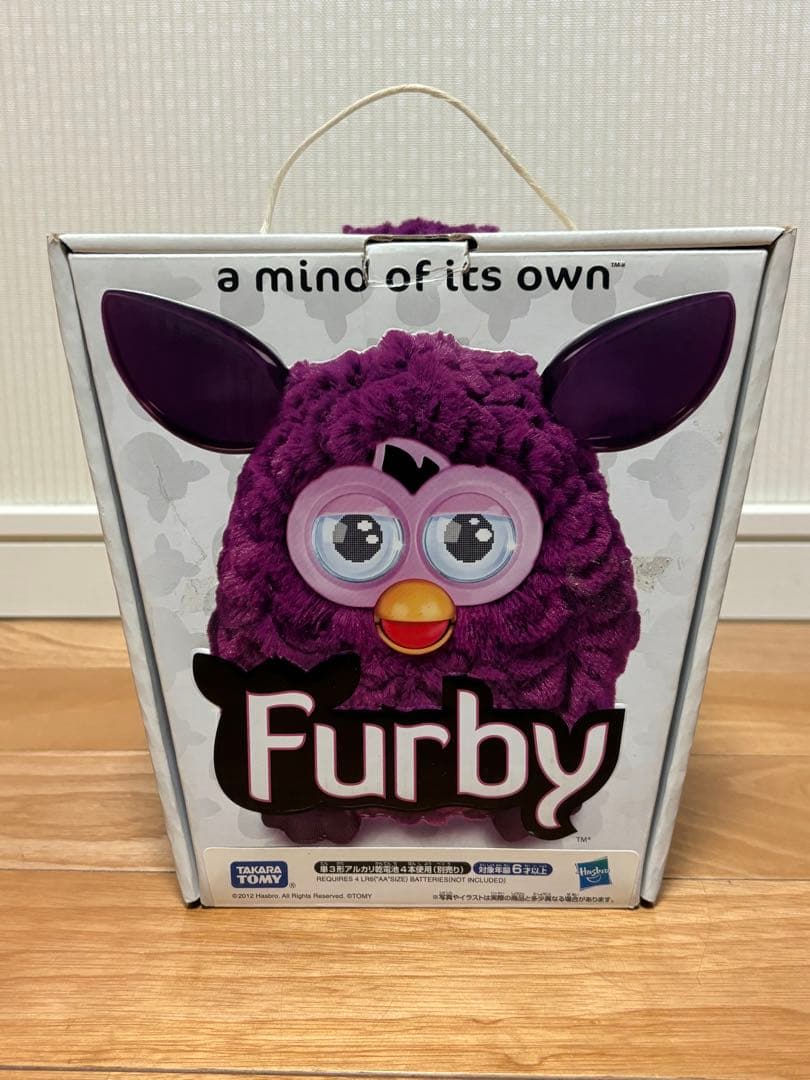 ハズブロ タカラトミー ファービー フレッシュグレープ 英語版 動作確認済み