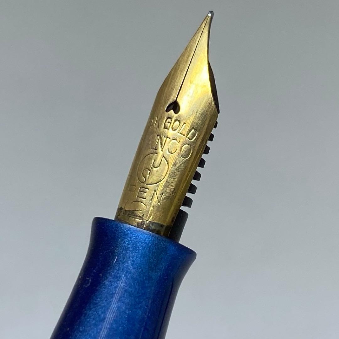 14K,K14刻印　万年筆　4本　トヒカ　47g 東N7-1021①