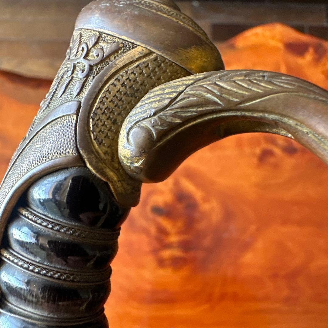 大日本帝国　儀礼刀 当時物旧日本軍 陸軍 指揮刀 装飾的な直刃の刀