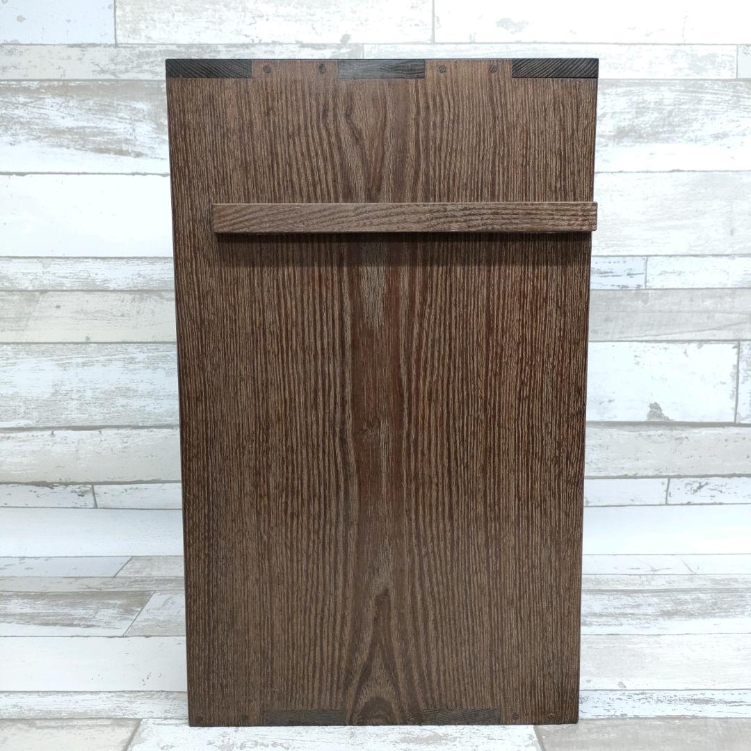 K57 指物師 仙水正之造 桑 旅箪笥 美品 茶道具 紙箱