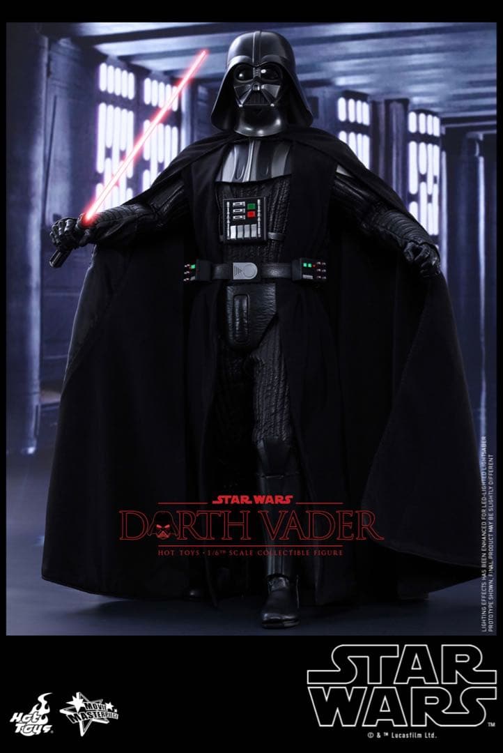 未開封 ベイダー スターウォーズ ホットトイズ マスターピース 新たなる希望