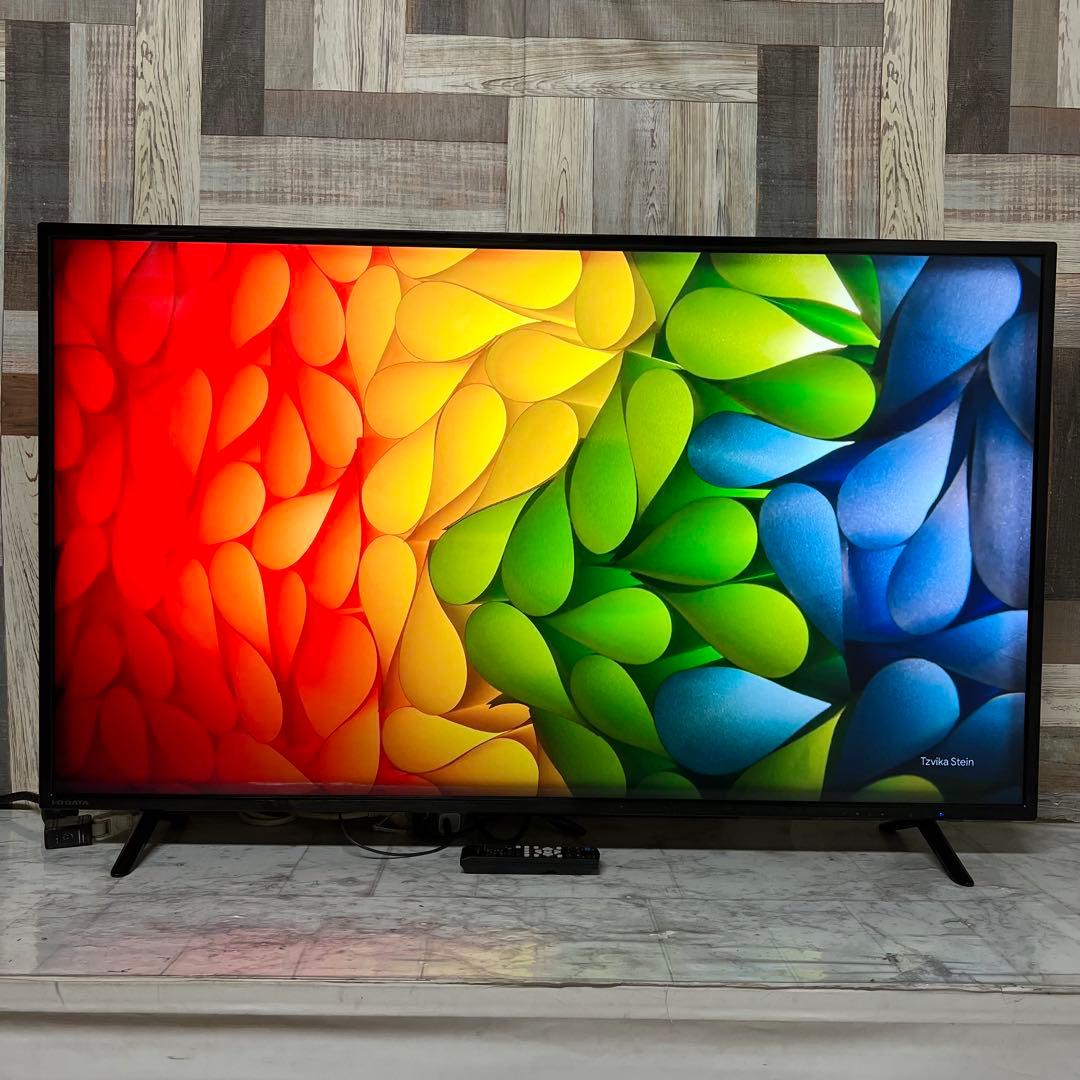 全国送料込❣️IO DATA49型4K液晶ディスプレイスピーカーリモコン付