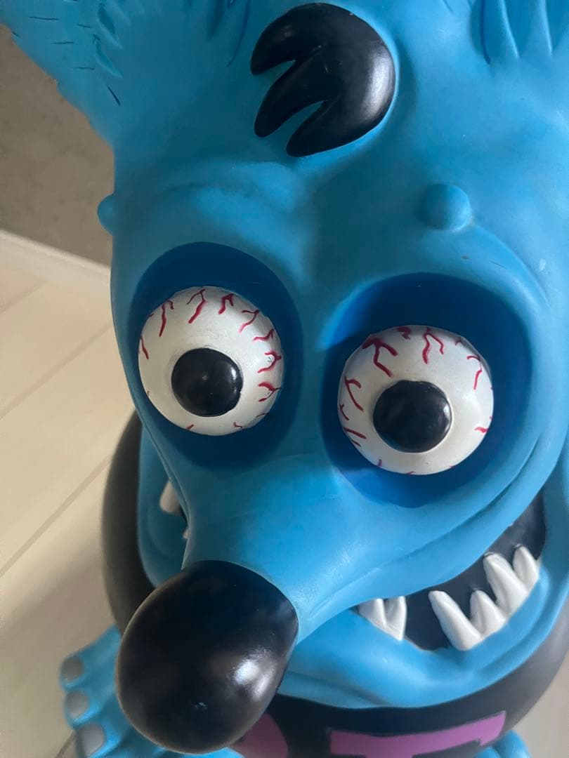 【超BIG60cm】Rat Fink ラットフィンク　ビッグバンク \"ブルー\"