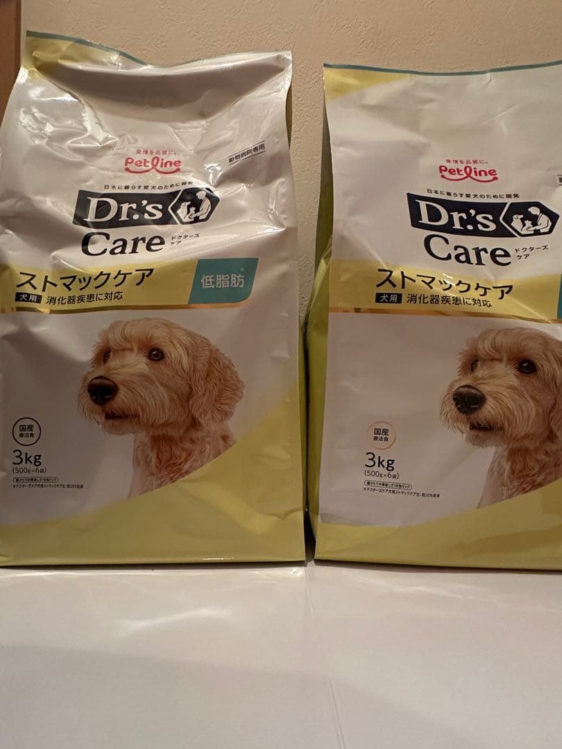 Dr's Care ストマックケア 低脂肪 3kg(500g×6袋)×2