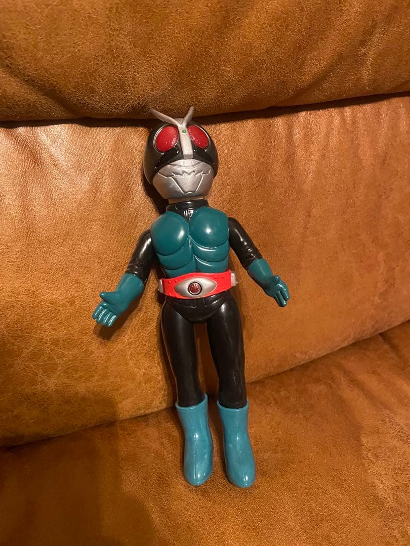 激レア 仮面ライダー 旧2号 ソフビ　限定 ユニファイブ