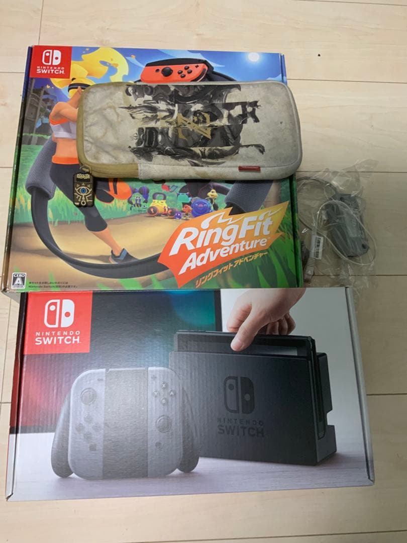 Nintendo Switch➕リングフィット ➕64GB SDカード➕LAN