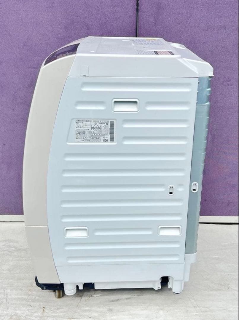 日立 ドラム式洗濯機 本体 ホワイトBD-S8800L 2016年