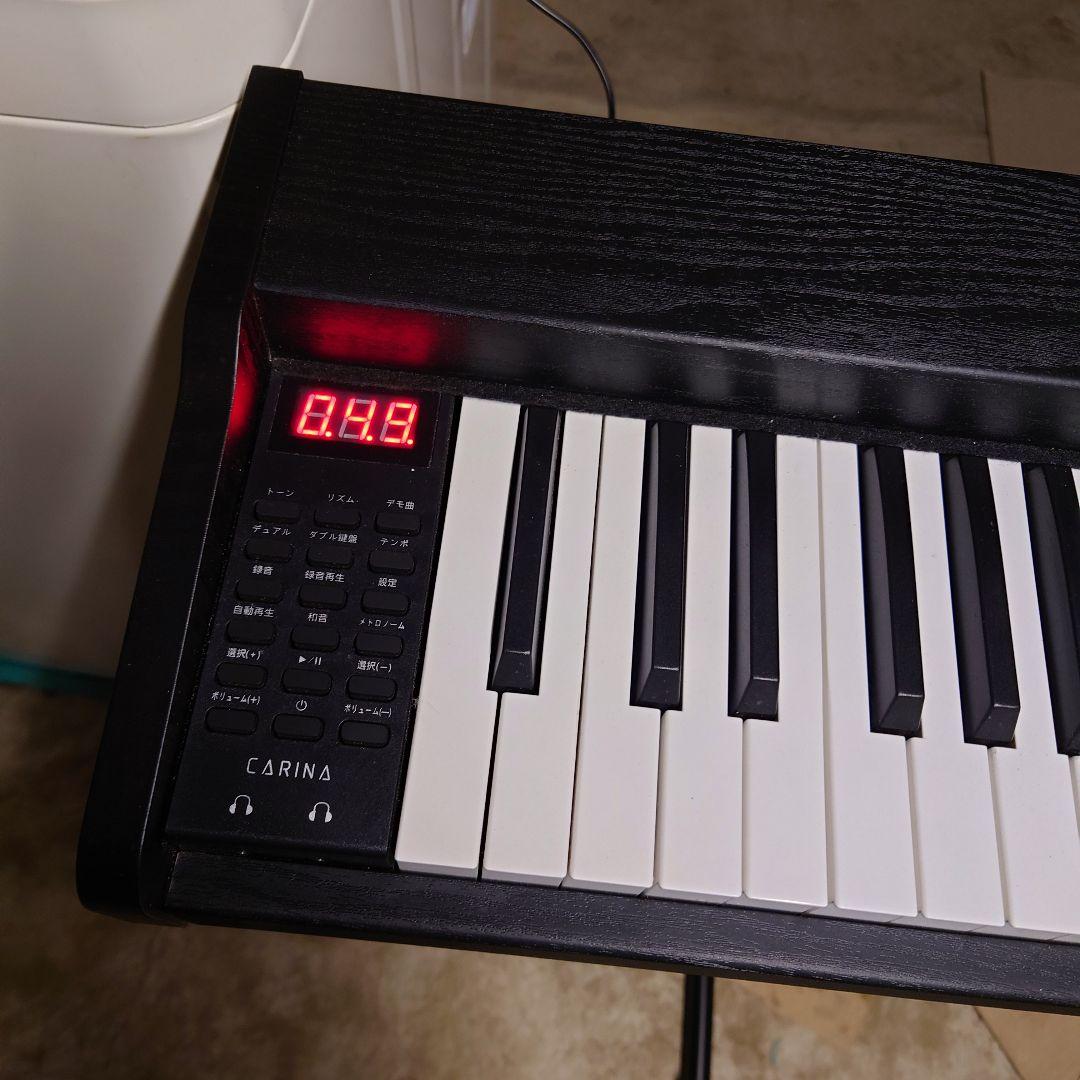 【美品】CARINA 88鍵盤 電子ピアノ ペダル/椅子/スタンドセット