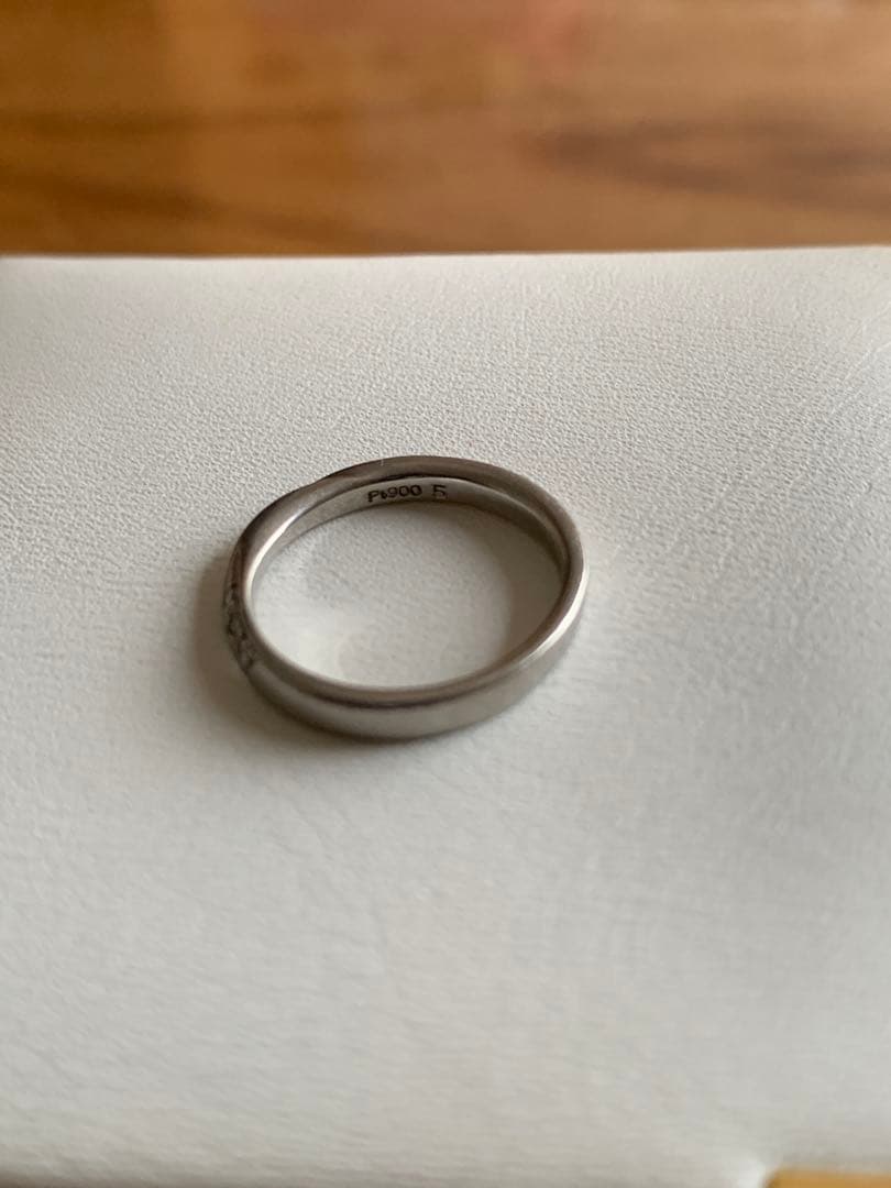 プラチナ900 リング 2個セット 14号　5号