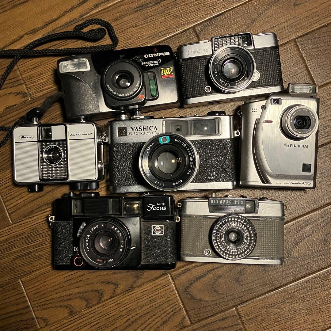 フィルムカメラ ジャンクカメラ 7台まとめ売り