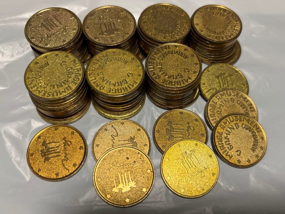 ホテル　スロット　景品交換用メダル　78枚