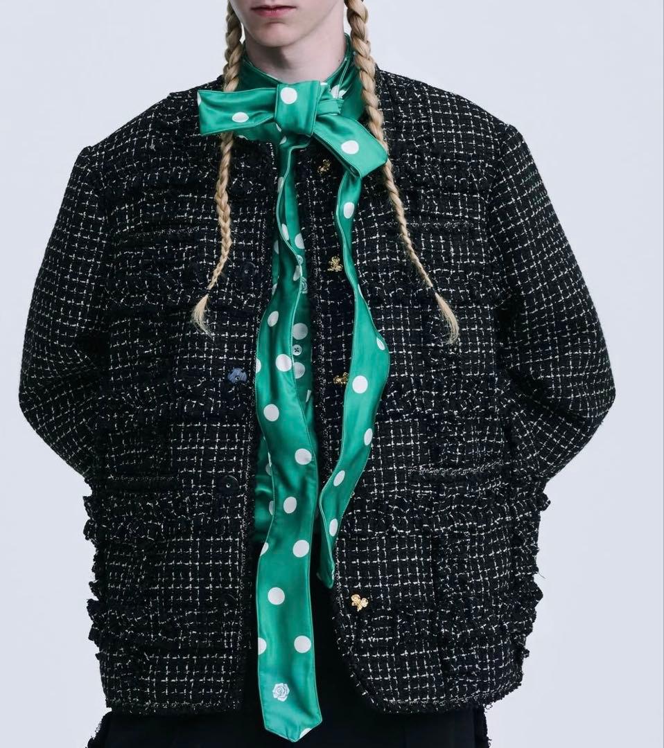 VIVIANO ツイードジャケット定価13万