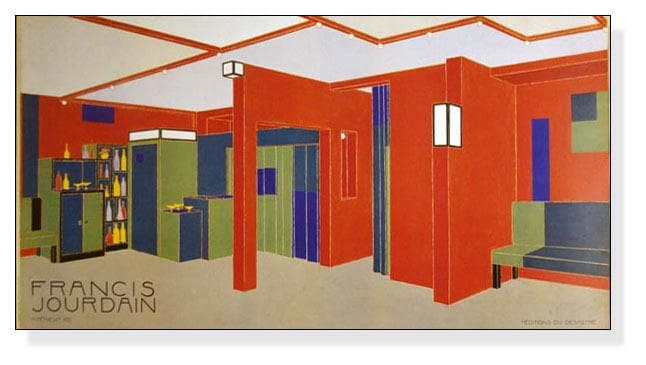 Interieur Villa Church 1927/ジュールダン/ポスター