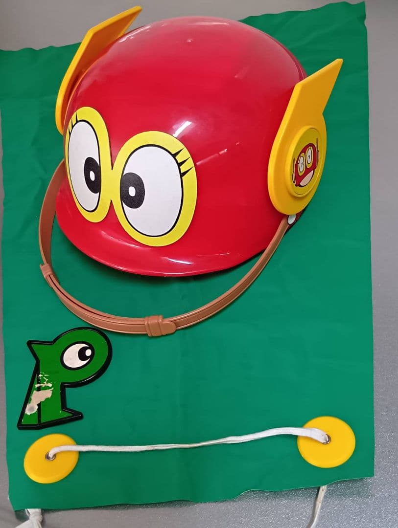 昭和レトロ　激レア　パーマン　パー子ヘルメット　マント　バッチ付き　藤子不二雄