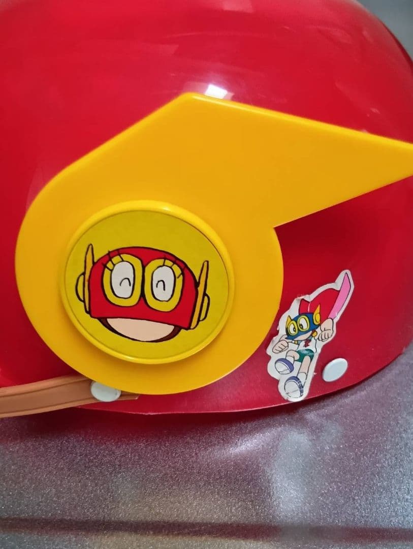 昭和レトロ　激レア　パーマン　パー子ヘルメット　マント　バッチ付き　藤子不二雄