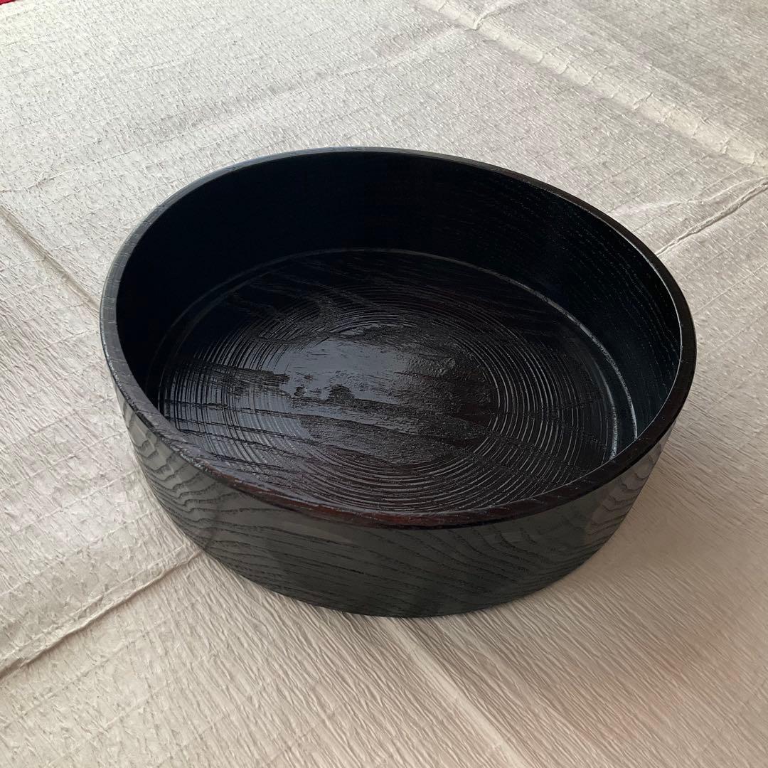 村瀬治兵衛　菓子器　沢栗　日本産本漆　二代目治兵衛