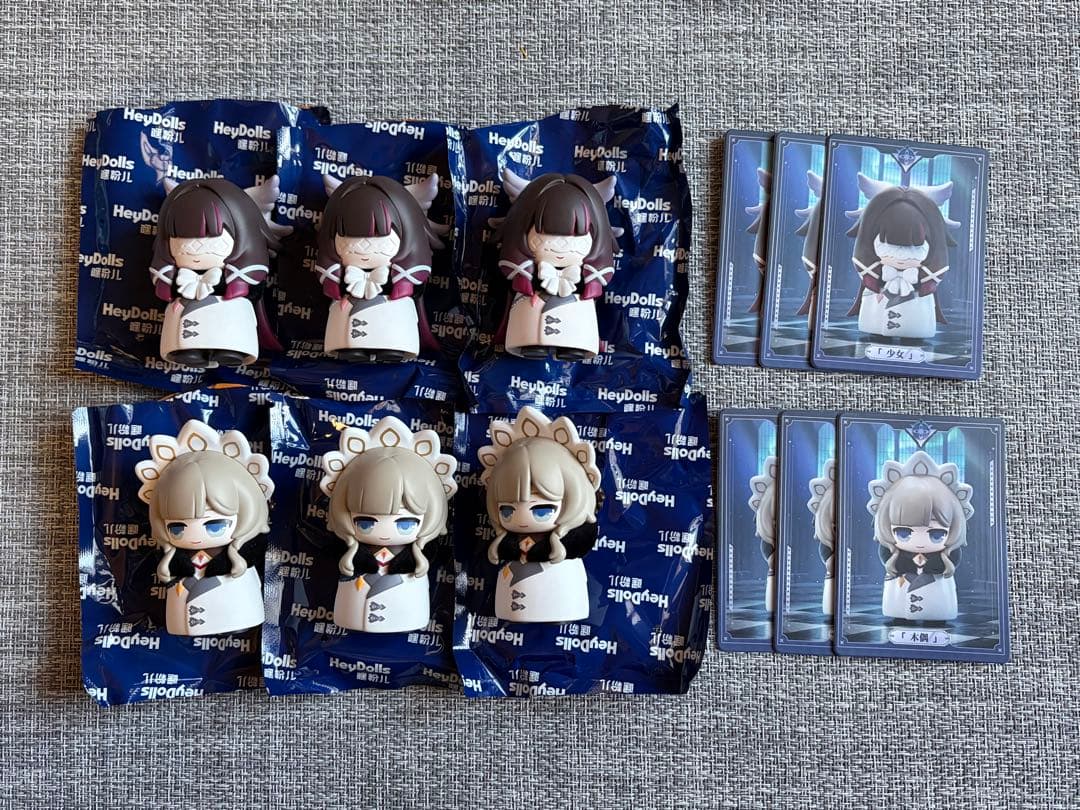 原神 厳霜と狂焔 霜痕と権焔 執行官 ミニフィギュア コロンビーナ サンドローネ