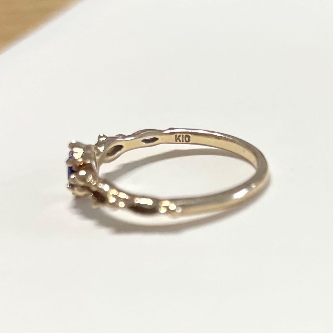 【NOJESS】ノジェス K10 リング ラピスラズリ 1号 ピンキーリング