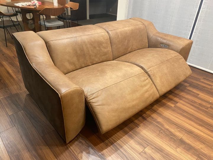 美品　ケルビンジョルマーニ　リクライニングソファ