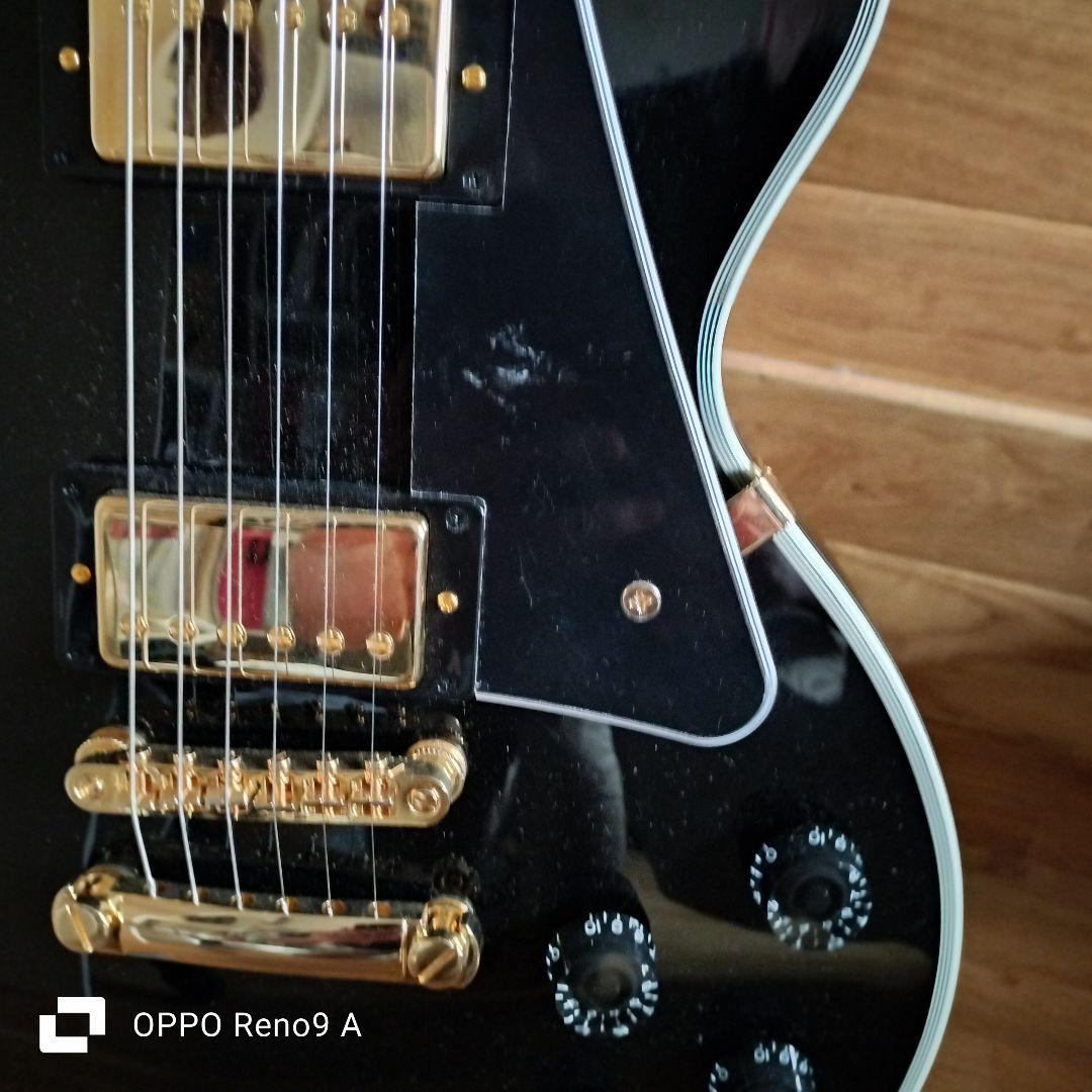 エピフォンレスポールカスタムブラック