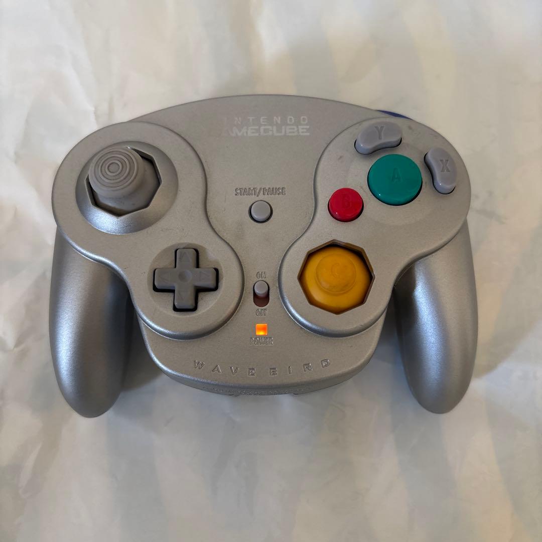 ウェーブバード　ゲームキューブ用　コントローラー•レシーバー