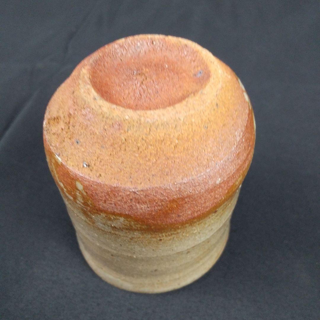 唐津焼　西岡良弘　氏作　絵唐津湯呑み茶碗　湯呑み茶碗