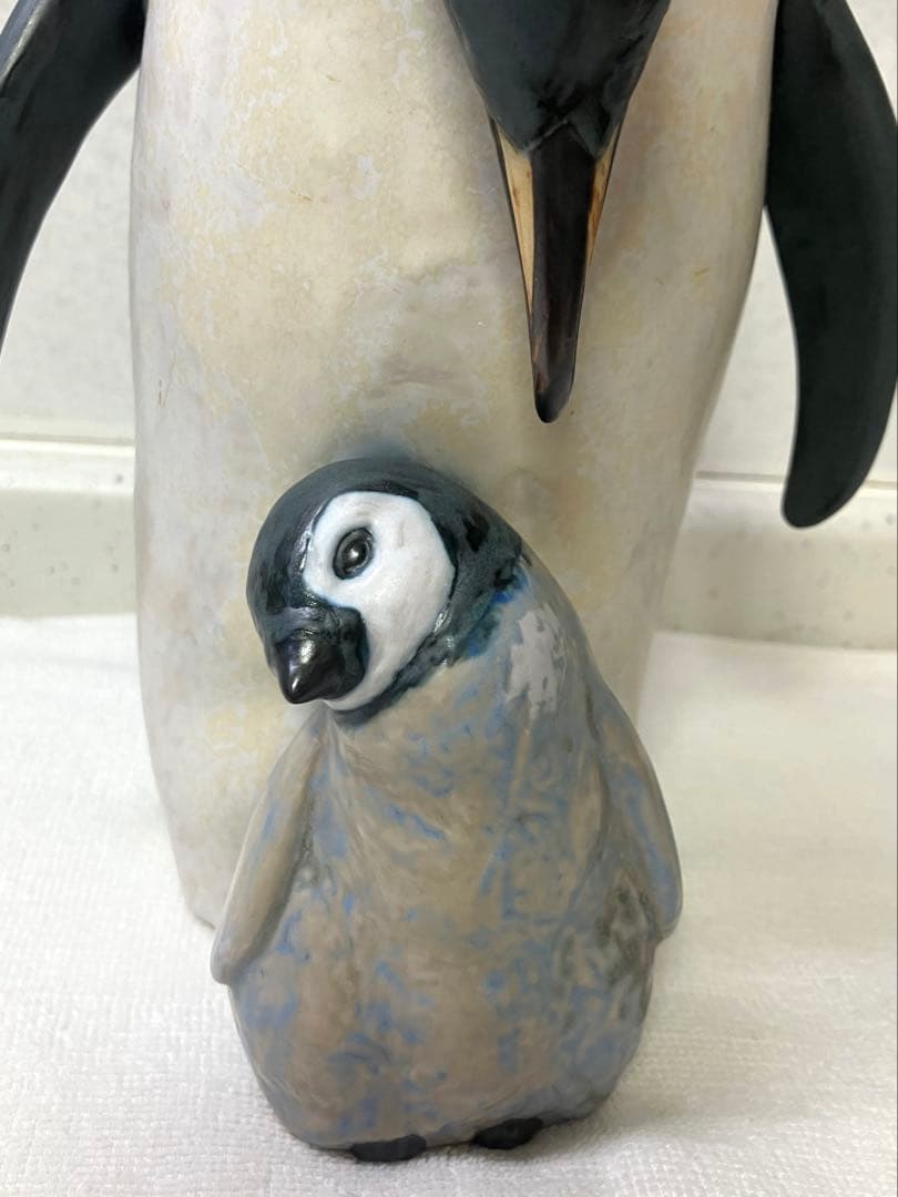 LLADRO ペンギンの愛　親子 “ Penguin love ” ＊廃盤