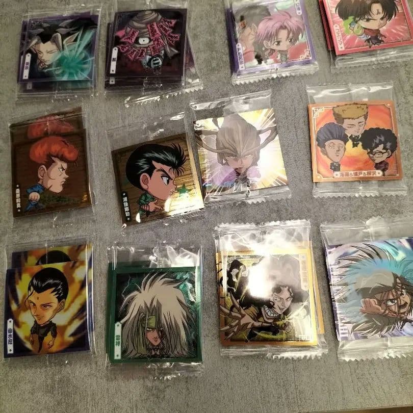 幽遊白書 ウエハースシール即購入禁止