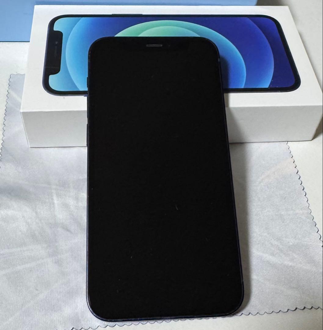 Apple iPhone 12 mini ブラック simフリー 本体 箱付き