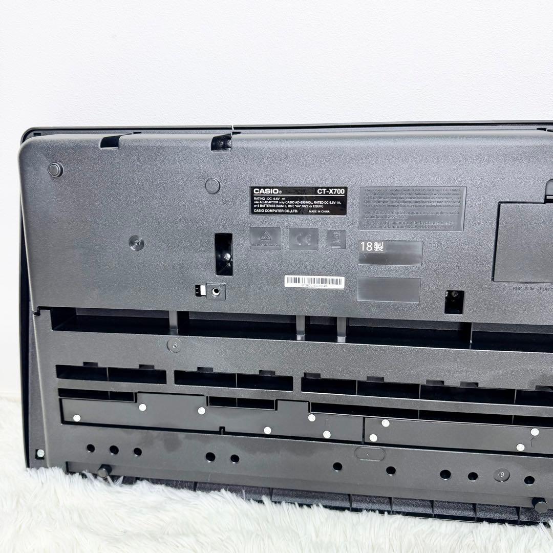 美品 CASIO CT-X700 キーボード 61鍵 ACアダプター付き