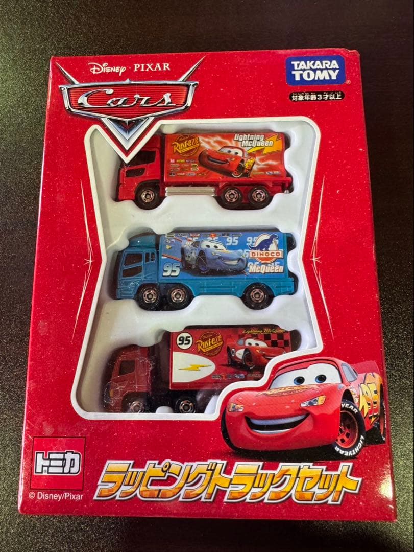 s1738 未開封　トミカ ラッピングセット カーズトミカトラックセット