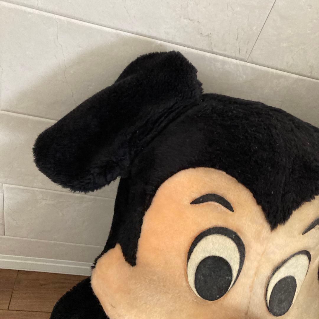 ミッキーマウス　ビッグぬいぐるみ　ヴィンテージ　レア